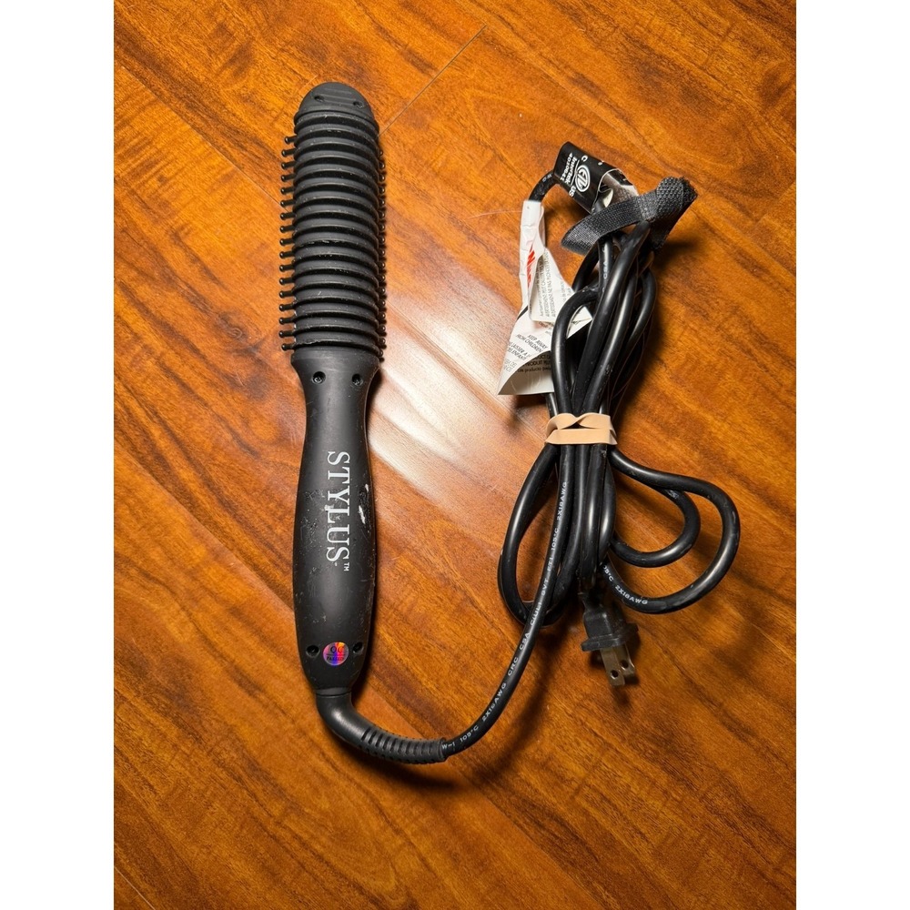 FHI Heat Stylus Thermal Styling Brush Tourmaline Ceramic Smoothing Curling Used